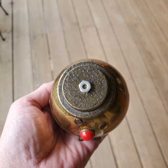 Vintage Brass Egg Shaped Coin Bank - Picture 3 of 5